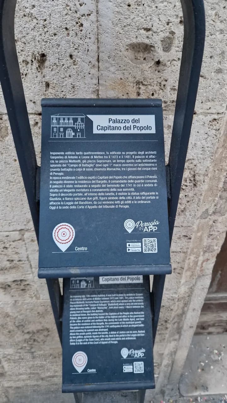 Palazzo Del Capitano Del Popolo